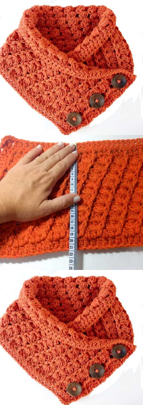 single crochet scarf