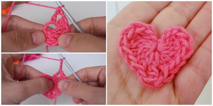 Easy Crochet Hearts Sizes Crochet Kingdom