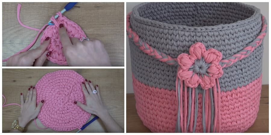 This video will show you how to crochet basket. In this tutorial owner of this project is trying best to make it clear and easy for you to understand.