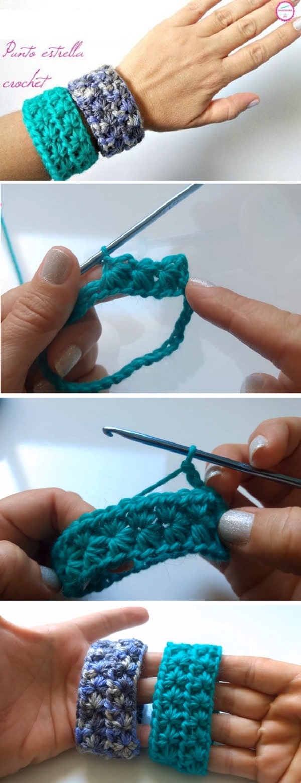 If you're looking for a beautiful handmade gift to make, Crochet Bracelet is definitely a good project to try.
