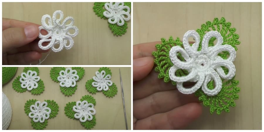 3-Petal Crochet Flower Trim is great to make as a gorgeous gift. This also makes a wonderful embellishment for clothing or accessories.