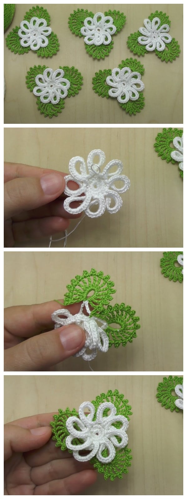 3-Petal Crochet Flower Trim is great to make as a gorgeous gift. This also makes a wonderful embellishment for clothing or accessories.