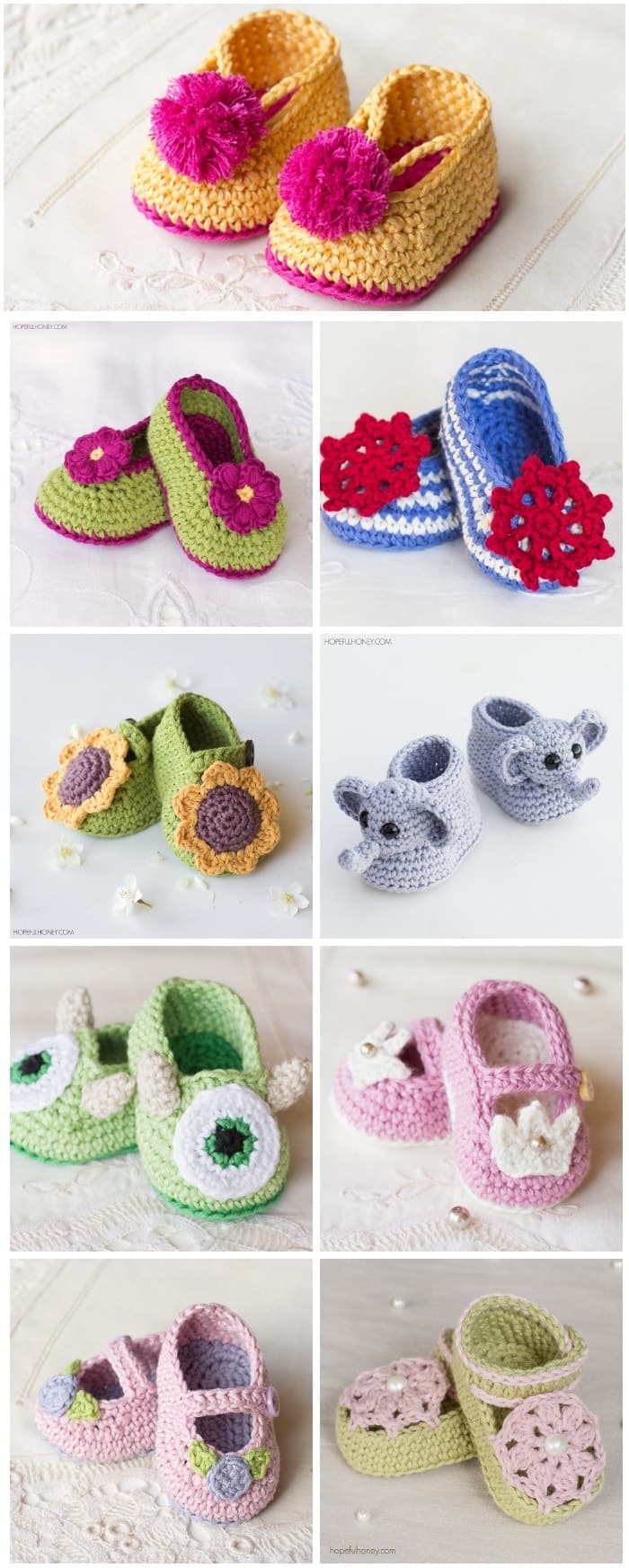 Here are the most adorable Free Crochet Baby Booties you can find. These 25 free crochet baby booties patterns that are quick to whip up and come with stunning designs that will warm every mom's heart.