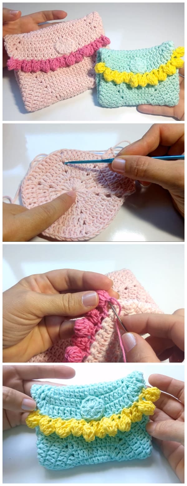 Crochet this free crochet pattern. The Crochet Hexagon Handbag has a unique and interesting texture, making it hard to pass by. Be prepared, this is going to be another lengthy tutorial, with both crochet and sewing involved. Enjoy, guys !