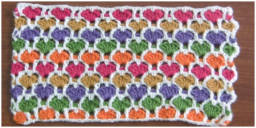 Even as a prove of my words, this can be another beautiful mosaic Moroccan stitch creates a very solid fabric for Crochet Moroccan Blanket. This amazing colorful mosaic Moroccan stitch provides a fabulous look to any project you choose. Enjoy, guys !