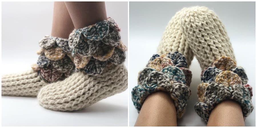Get ready to make a pair of these cute Crochet Slipper Boots for every member of the family - plus a few for guests. Everything you need to make your new project is included in this kit! Time to get stitching, and don’t forget to share your progress!