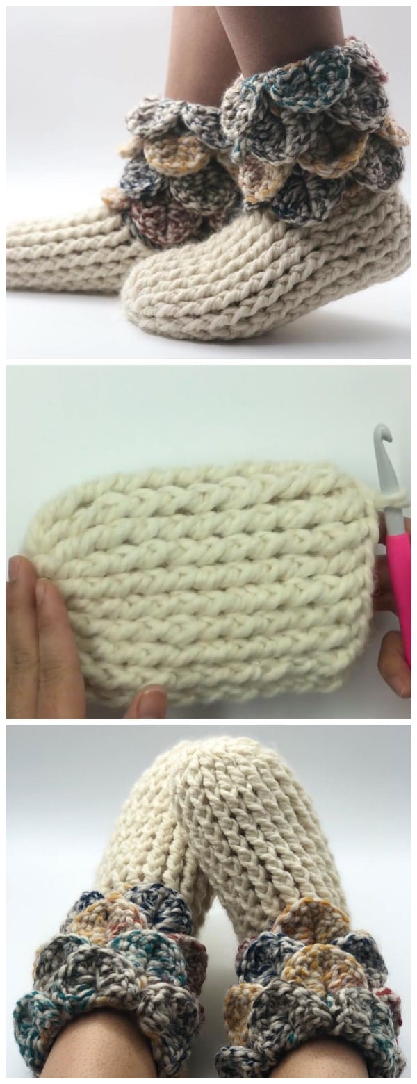 Get ready to make a pair of these cute Crochet Slipper Boots for every member of the family - plus a few for guests. Everything you need to make your new project is included in this kit! Time to get stitching, and don’t forget to share your progress!