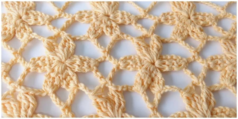 Crochet Mesh Stitch Pattern - Crochet Kingdom