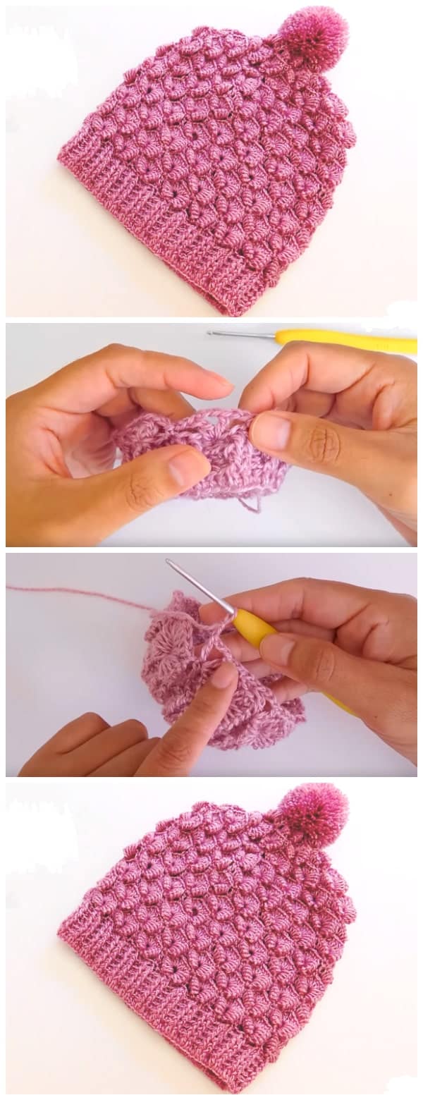 This is a beautiful hard crochet hat that incorporates a variety of different ways to work. The tutorial here will give you the basics, but there's always room to adapt, get creative, and make the hat entirely your own. Enjoy !
