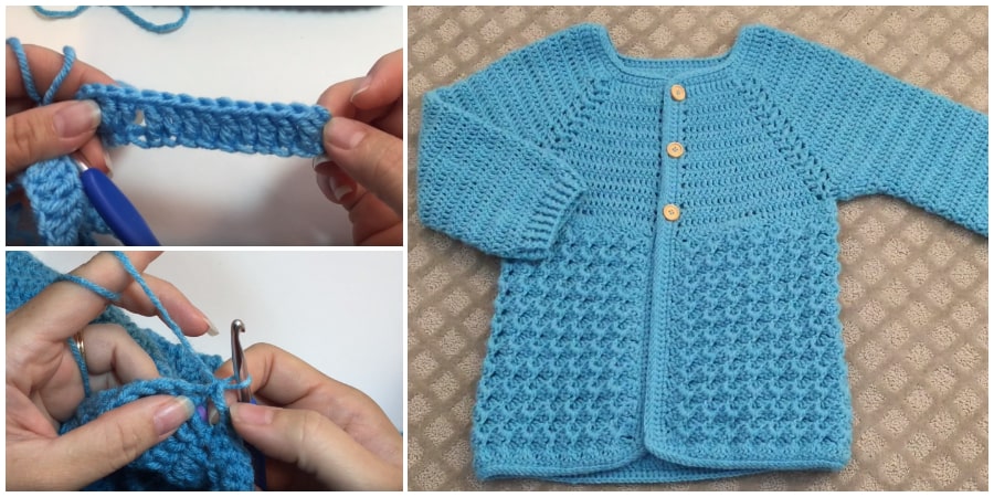 In today's tutorial I will show you how to crochet this easy crystal Waves crochet sweater cardigan for girl’s from 6-12 years. Thank you for watching and I hope you enjoy this crochet baby jacket sweater tutorial. Enjoy !