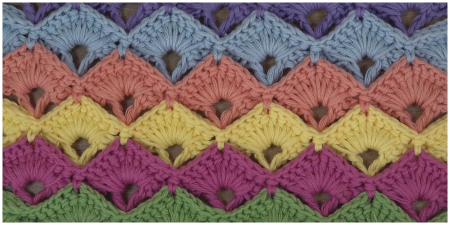 Today I will show you one of the best and beautiful Simply Crochet Stitch for beginners. Many of these stitches are based on super simple concepts, like single or double crochet. Enjoy !