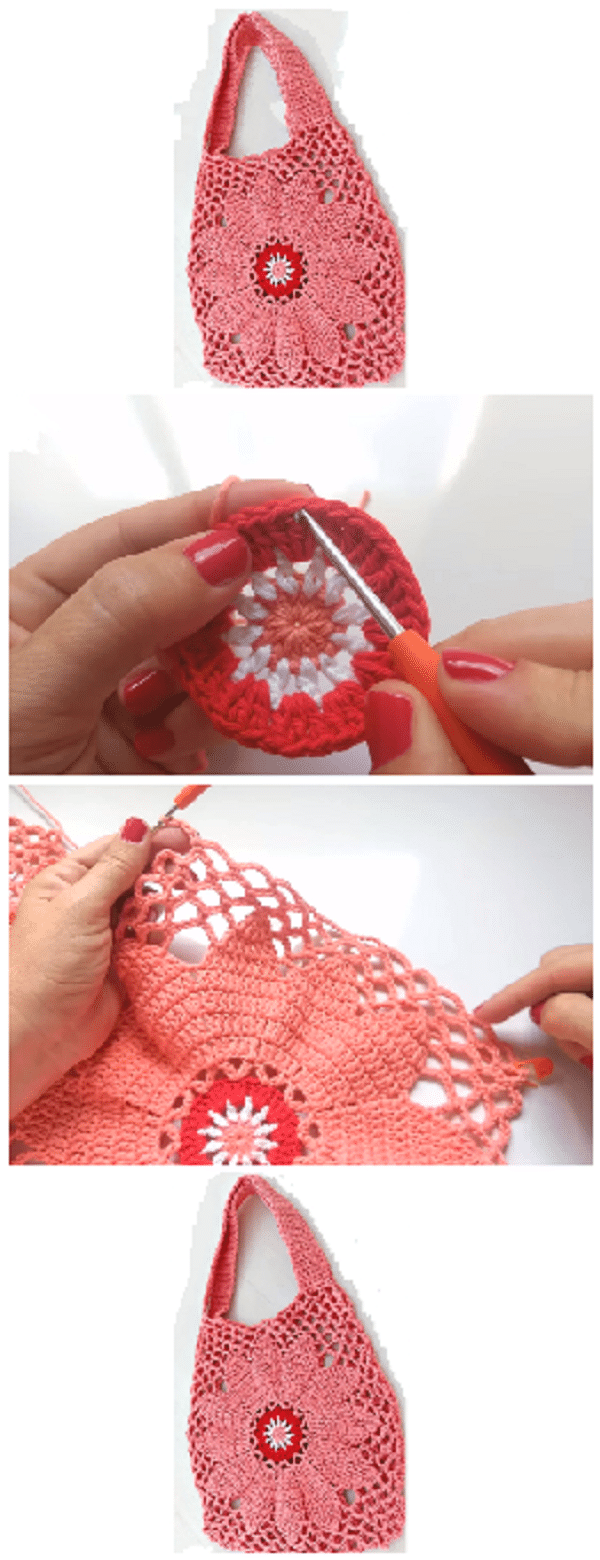 This is Crochet Bag Simple And Very Easy and it's one of the most beautiful crochet bag I have ever seen before. Bag of the year ! Project of the Year ! Visit us and watch free video tutorial. Enjoy !