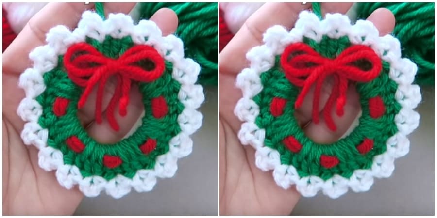 Crochet Christmas Wreath Patterns are a beautiful decorative items that you can easily hang to celebrate a season or holiday. 