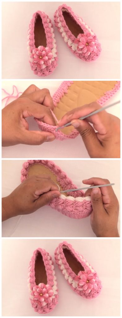 In this video tutorial owner will teach you how to crochet shoes in all sizes. It's Super easy Slippers tutorial for beginners. Also We have Flower Embroidery – Simple Trick Tutorial. Enjoy !