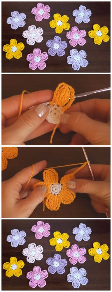 Easy Crochet Flower Tutorial Learn To Crochet Crochet Kingdom,Vinegar In Laundry How Much