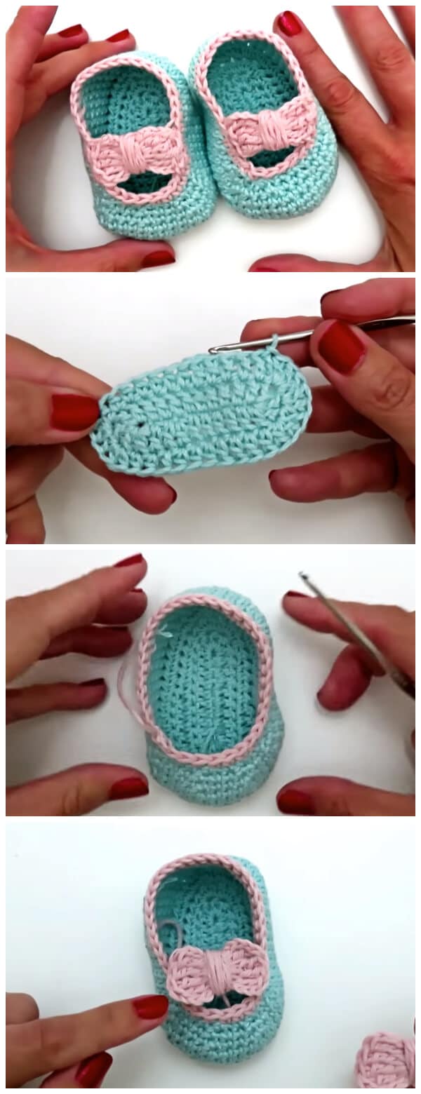 Here is tutorial for Crochet baby shoes. Many of us have a nostalgic pair of our own saved from childhood. They make perfect gifts for baby showers and can also be made for donations to charity.