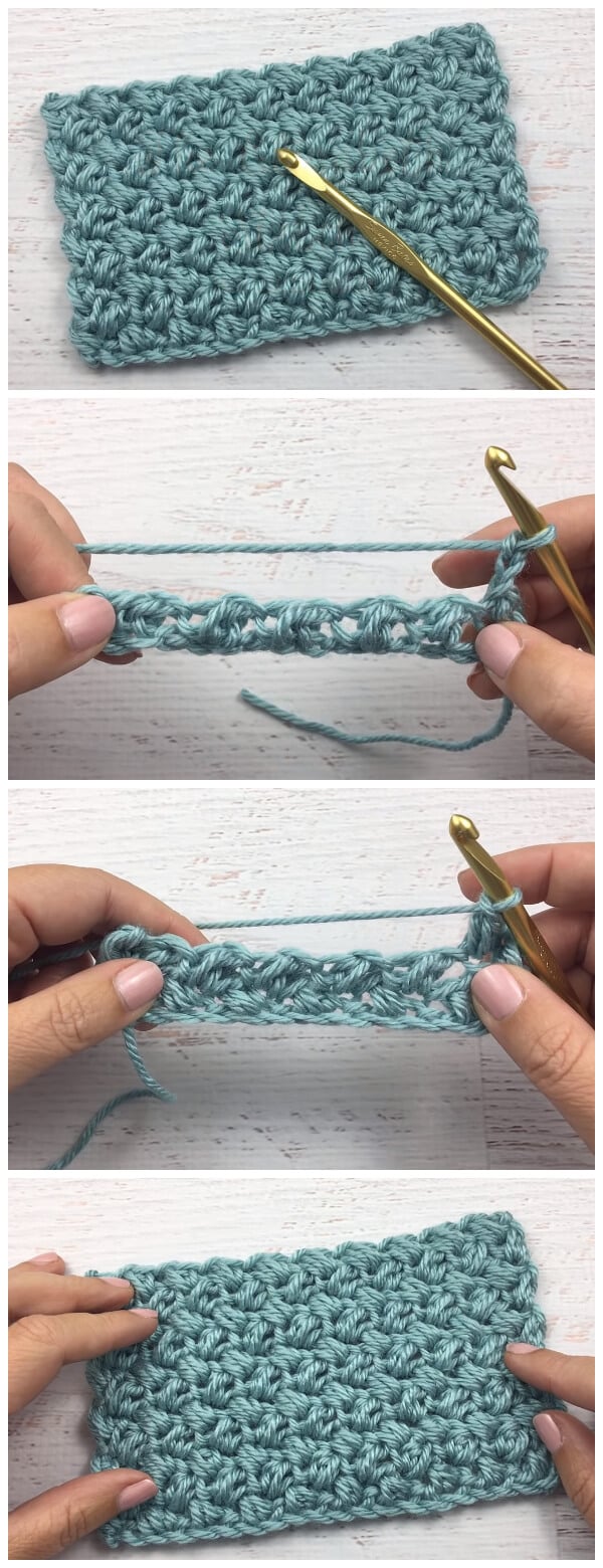  I’m always on the search for lovely but easy stitches, just like the Elizabeth stitch. It's a nice repeating pattern that's satisfying to crochet up and bulks quickly, giving you finished projects in no time. Enjoy !