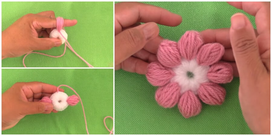 Flower embroidery stitch is super easy to master, and you can make flowers and roses in whatever size you like once you’ve got it down. Today we will show you how to make simple Needle Woven Flowers in 10 minutes. Enjoy !