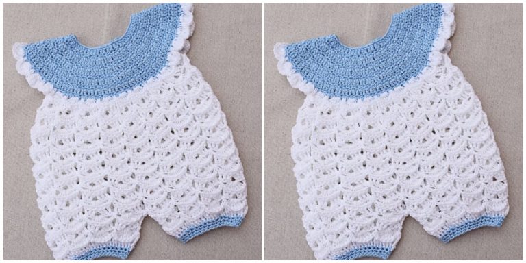 Crochet Baby Rompers - Learn to Crochet - Crochet Kingdom