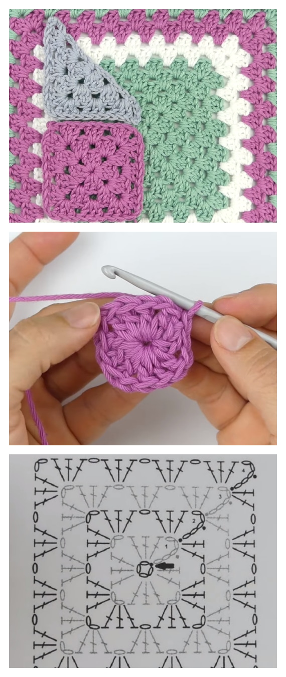 Classic Granny Square Tutorial Crochet Kingdom