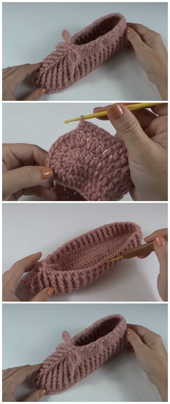 crochet slippers