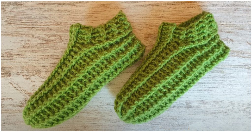 Super Fast Crochet Slippers - Learn to Crochet - Crochet Kingdom