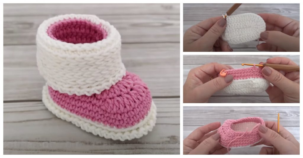 26 Simple Free Crochet Baby Booties For Beginners - Crochet Kingdom