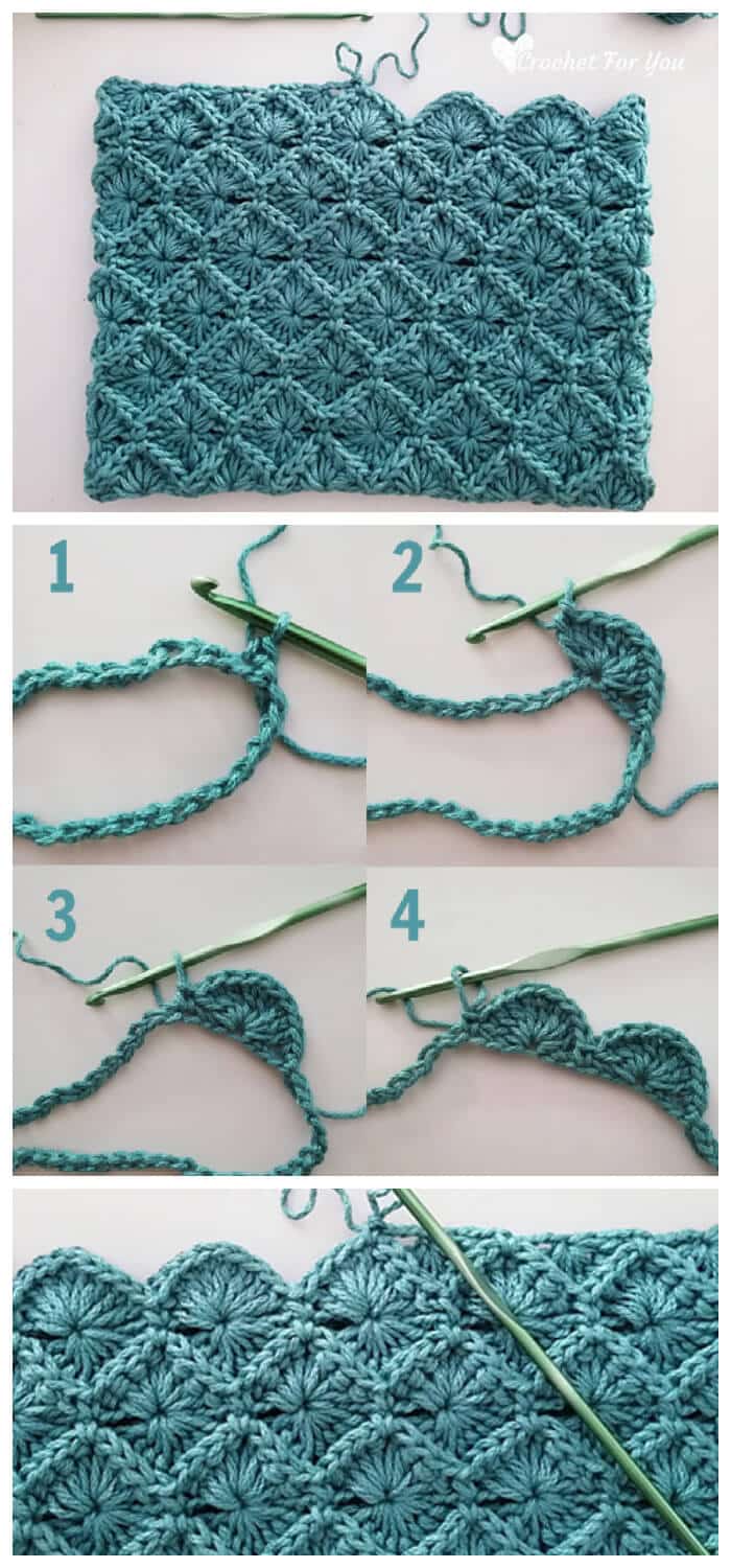 Learn to Crochet - It’s time to learn a new stitch! I am so excited to show you How to Crochet Bavarian Stitch because it looks complicated but it really isn’t.