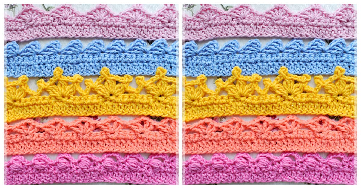 So, you just finished your crochet project and want to give it a finished look? These Top 5 Crochet Border Patterns will surely help you with this!