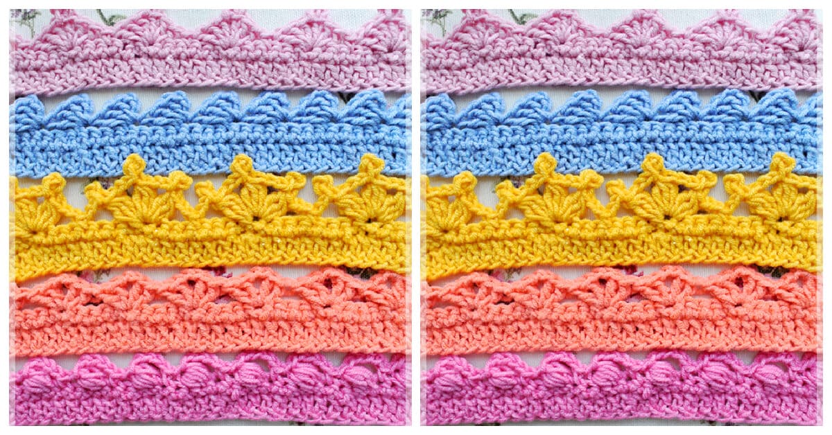 Top 5 Crochet Border Patterns and Tutorials Crochet Kingdom