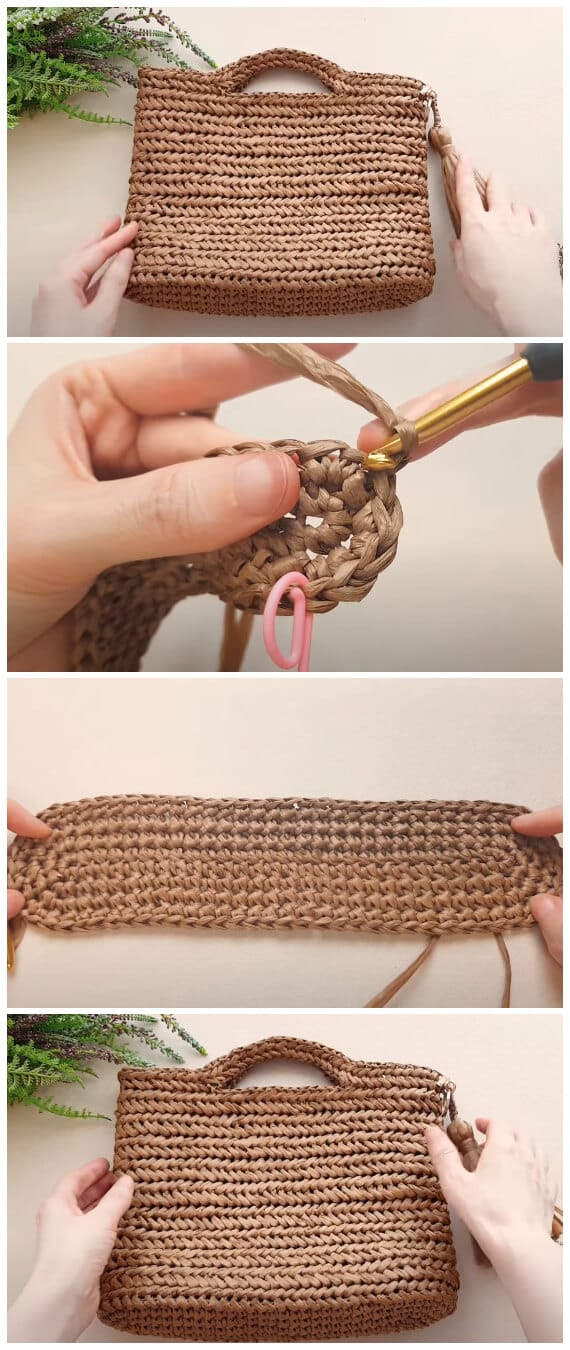 How to Crochet - Crochet Herringbone Stitch is as easy as a double crochet; you’re just pulling through the loops differently.
