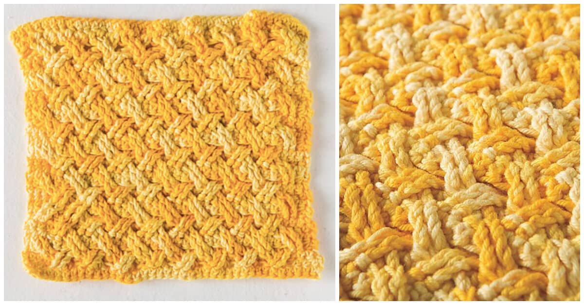 This is a free tutorial for the Celtic Weave crochet stitch. If you would like to add some Celtic inspiration to your project, consider using this beautiful textured stitch, we have best pattern for you.