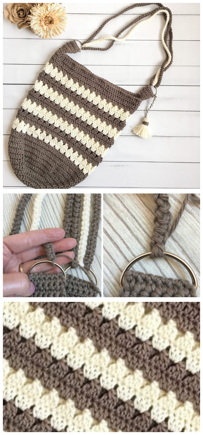 Learn to Crochet - This Crochet Bag is Simple And Very Easy and it’s one of the most beautiful Crochet Market Bag Pattern I have ever seen before. This is great to use while shopping for groceries because you can re-use it each time you visit the store. 
