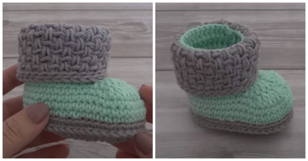 How to Crochet - Crochet Baby bootie is fantastic small gift for showers and with this easy crochet baby bootie for beginners, you'll have the cutest present.