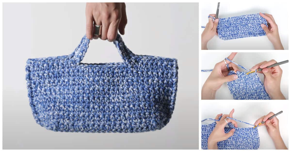 Learn to Crochet - Today we are going to learn How to Crochet Tote Bag For Beginners. Basic crochet stitches create a modern, multi-purpose bag. This free crochet tote bag tutorial is fun to make and makes an excellent accessory for the beach.