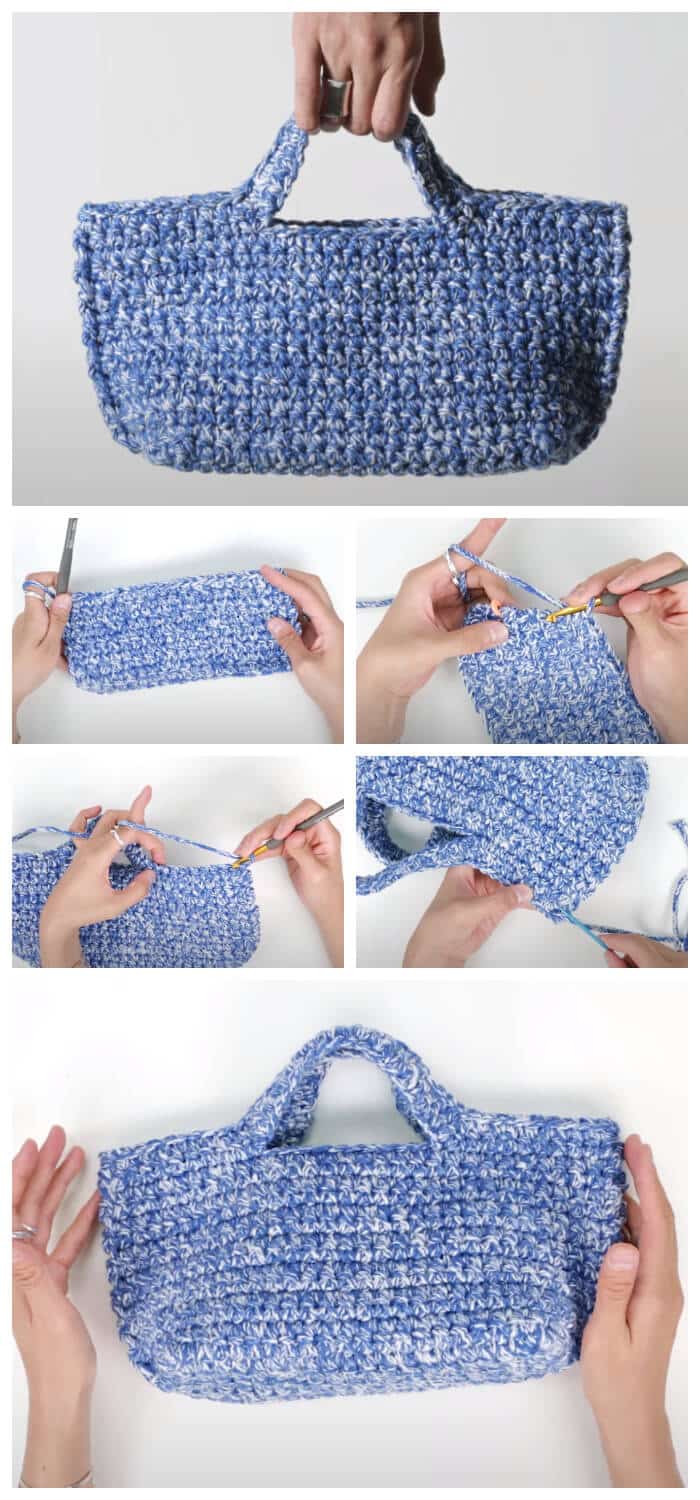 Learn to Crochet - Today we are going to learn How to Crochet Tote Bag For Beginners. Basic crochet stitches create a modern, multi-purpose bag. This free crochet tote bag tutorial is fun to make and makes an excellent accessory for the beach.