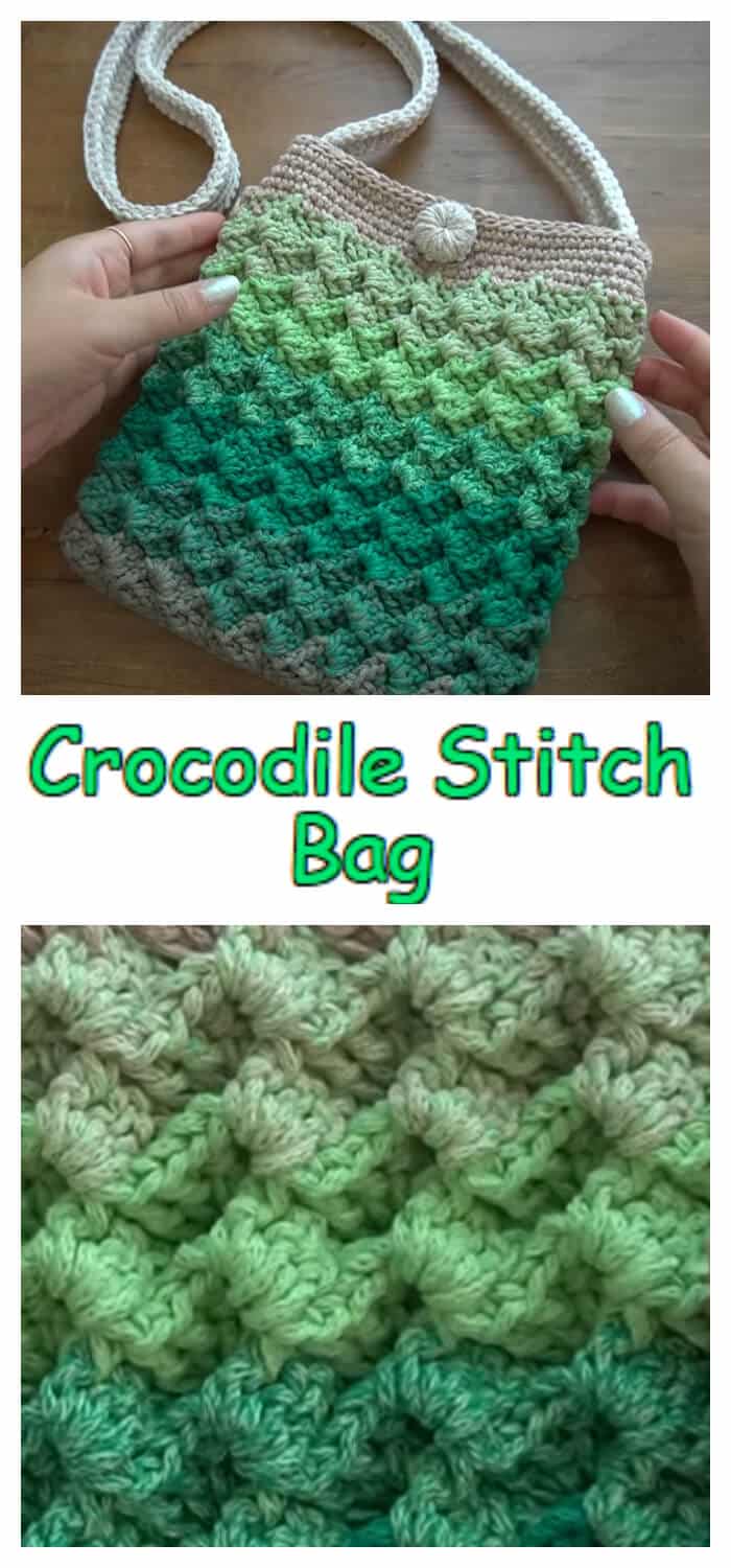 Today we are going to learn How to Crochet Crocodile Stitch Bag. Nothing brings texture and depth to the table like the crochet crocodile stitch.