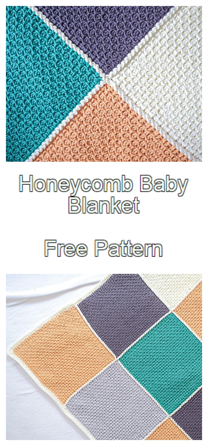Today we are going to learn How to Crochet Honeycomb Baby Blanket Pattern. The designed is modern and beautiful and the pattern is suitable for creating blankets for all seasons.