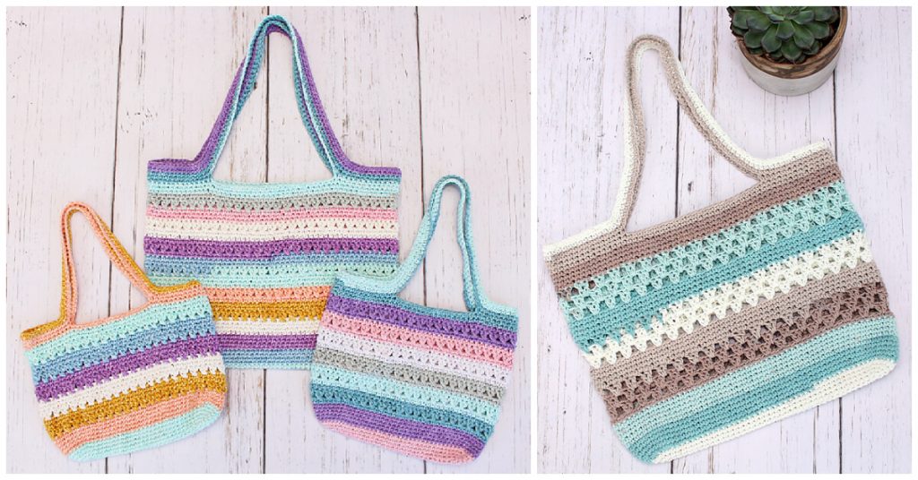 Today we are going to learn How to Crochet Tote Bag Pattern. They are fun, useful, and it feels so good to bring my own bags to the store...