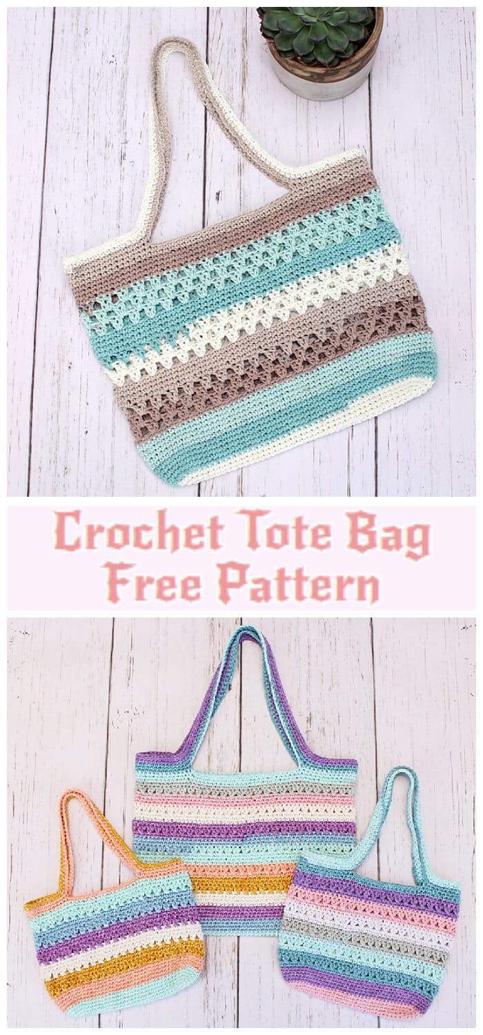 Today we are going to learn How to Crochet Tote Bag Pattern. They are fun, useful, and it feels so good to bring my own bags to the store...