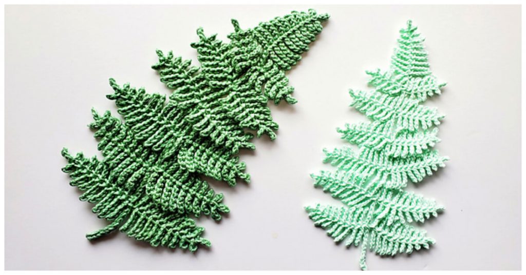 Today we are going to learn How to Crochet fern leaf. It’s a simple and quick little leaf and I think it can be a super chic addition to any flower-y project you are in to. 