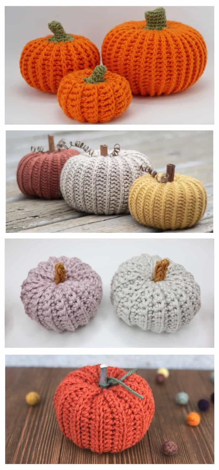 We are going to learn How to Crochet Top 4 pumpkin crochet pattern. They are perfect for filling with treats at Halloween and would make great prizes for the best costume winner at a party. 