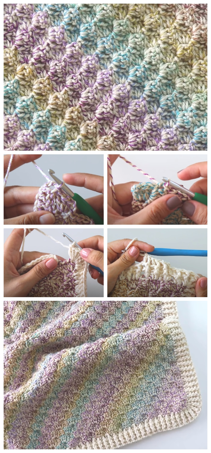 We are going to learn How To Crochet Baby Blanket. This is a cozy blanket with one of the well known and easiest stitchs; Corner to Corner stitch.