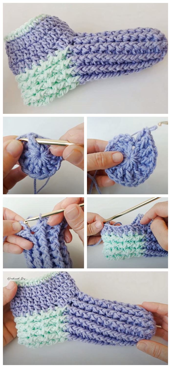 We are going to learn Easy Crochet House Socks. If you haven't ever made them, you may be surprised to discover that crochet socks are a really fun project.