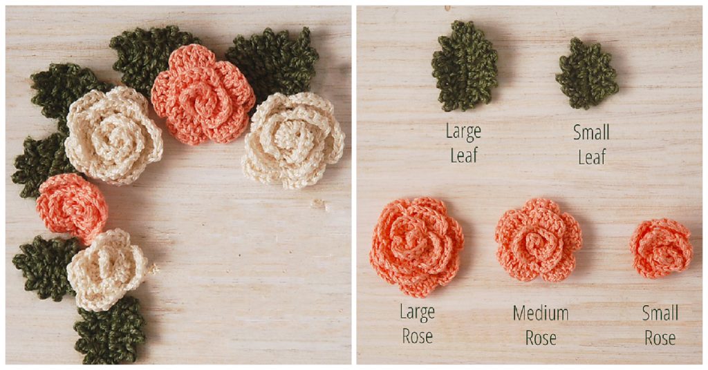 We are going to learn How To Crochet Easy Crochet Rose and Leaf Pattern. Make crochet flowers with any yarn from your stash & the matching crochet hook.