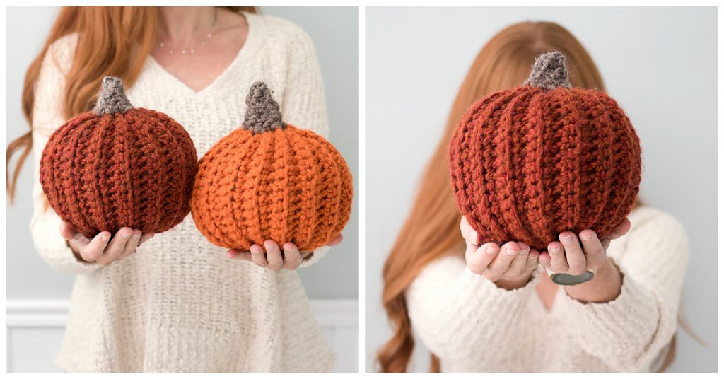 Easy Large Pumpkin Patterns Crochet Kingdom