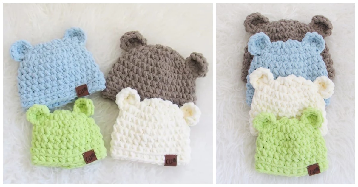 30 Minute Crochet Baby Hat Pattern - Crochet Kingdom