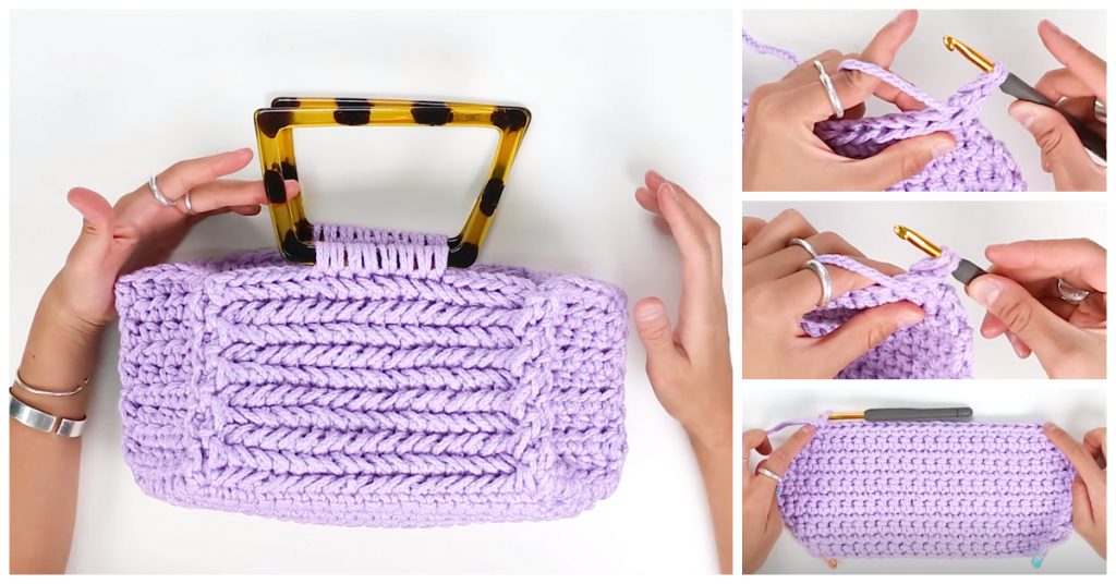We are going to learn How to Crochet Herringbone Stitch Totebag Bag. Herringbone stitch crochet handbag is an useful, comfortable and stylish.