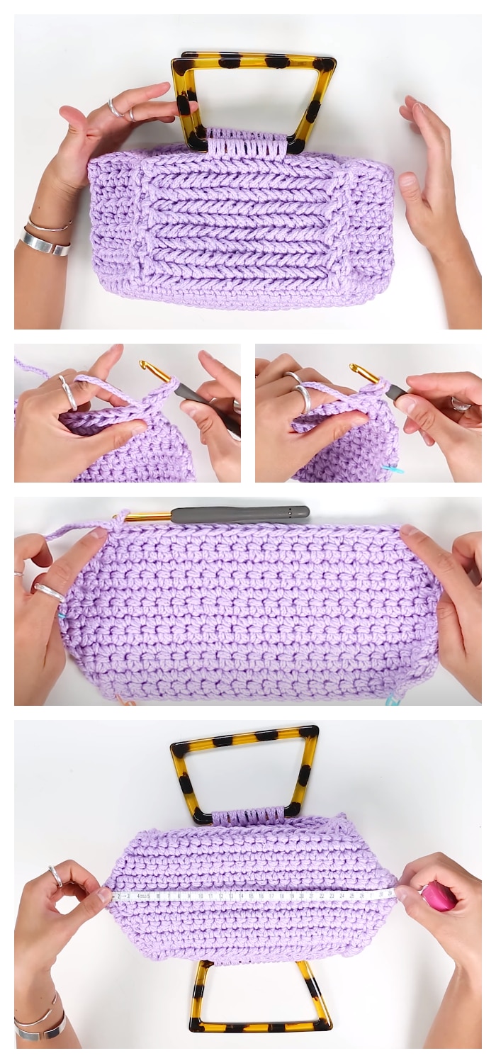 We are going to learn How to Crochet Herringbone Stitch Totebag Bag. Herringbone stitch crochet handbag is an useful, comfortable and stylish.