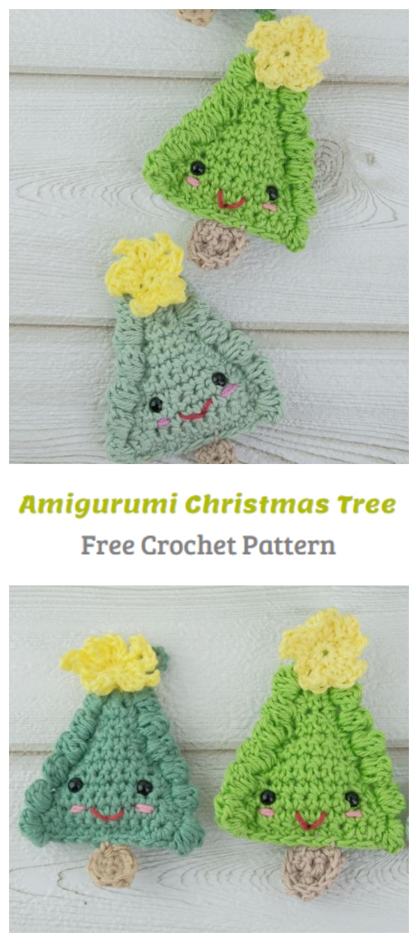 We are going to learn How to Crochet Amigurumi Christmas Tree. Use them as gift tags, Christmas gifts or as little ornaments for your Christmas tree.